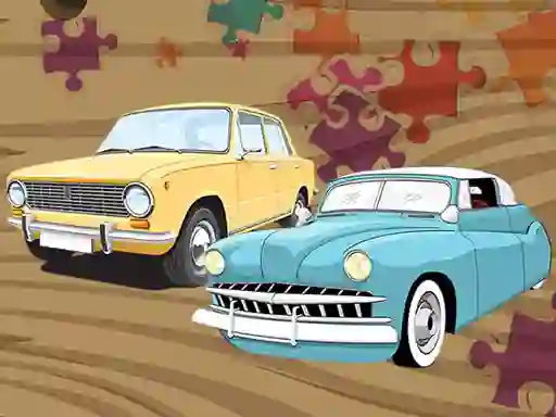 Xogo Old Timer Car Jigsaw en liña