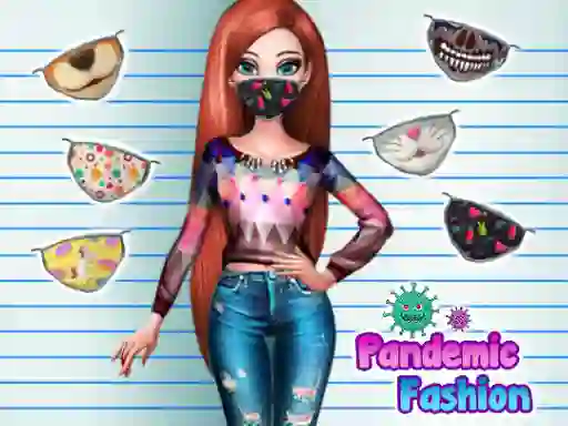 Xogo Pandemic Fashion Mask en liña