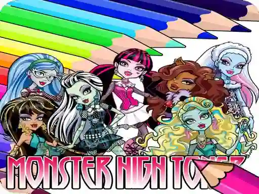Xogo Coloring Book for Monster High en liña