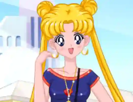 Xogo Sailor Scout`s Summer Style en liña