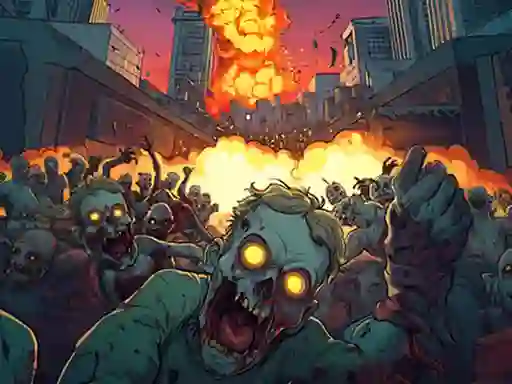 Xogo Zombie Siege.io en liña