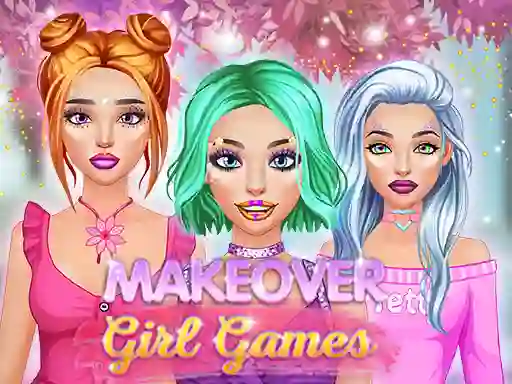 Xogo Makeup & Makeover Girl Games en liña