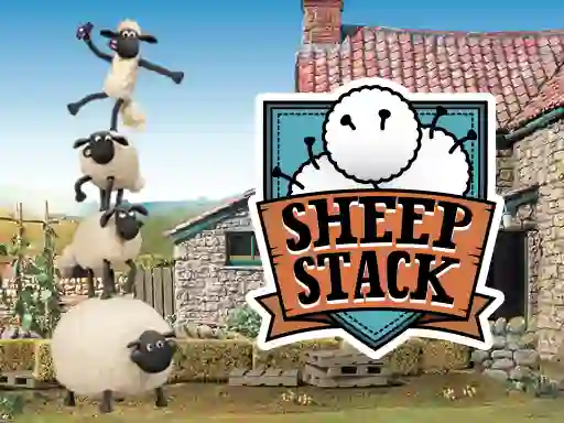 Xogo Shaun The Sheep Sheep Stack en liña