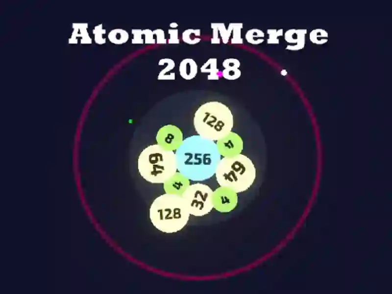 Xogo Atomic Merge 2048 en liña