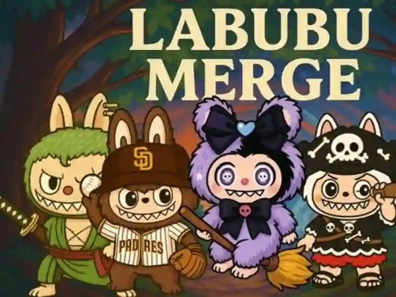 Xogo Labubu Merge en liña