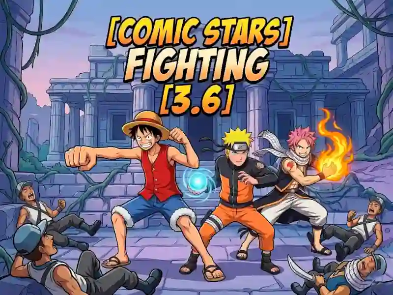 Xogo Comic Stars Fighting 3.6 en liña