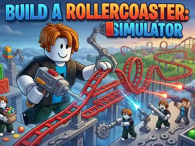 Xogo Build a Rollercoaster: Simulator en liña