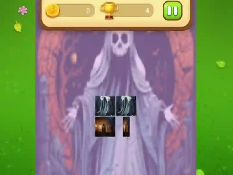 Xogo Ghost Memory Match en liña