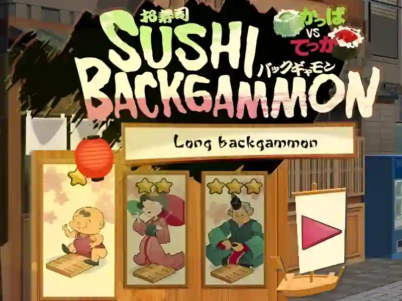 Xogo Sushi Backgammon en liña