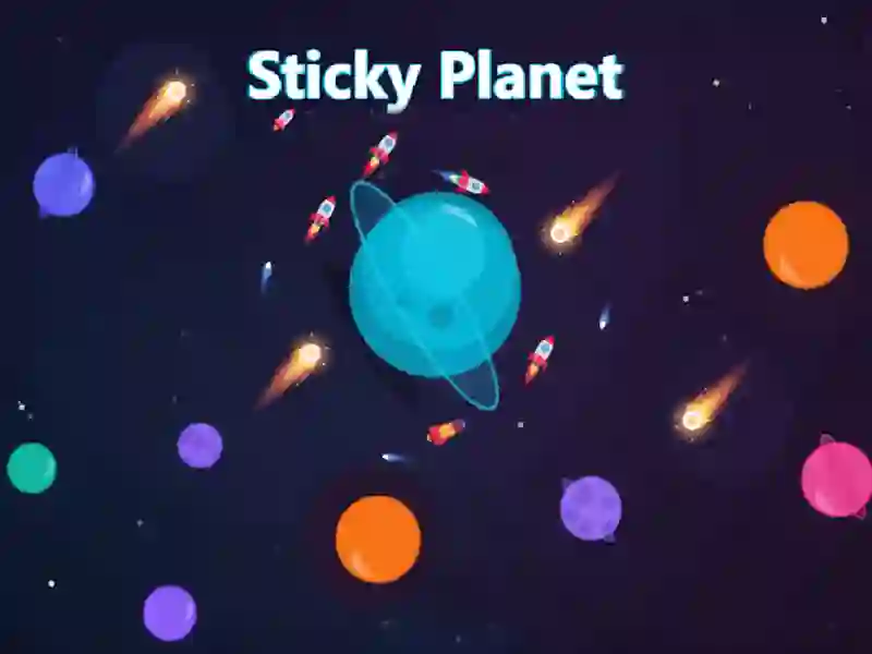 Xogo Sticky Planet en liña