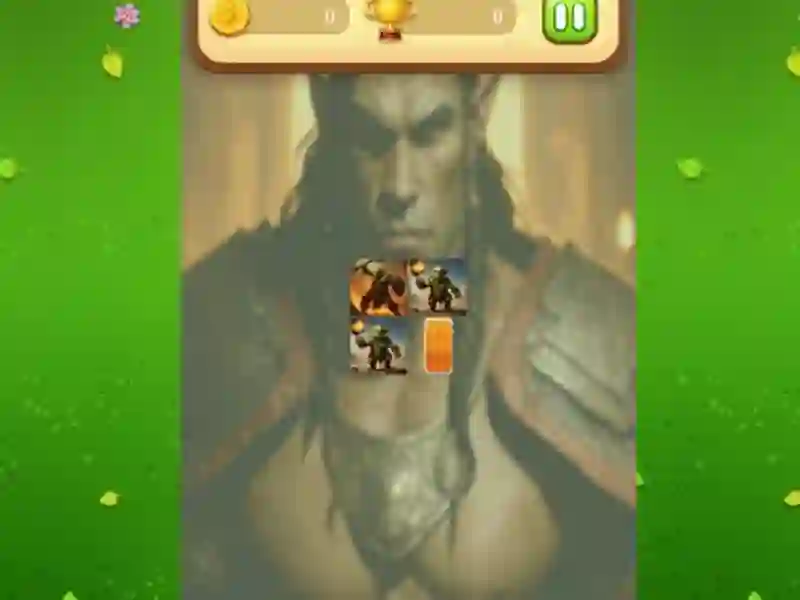 Xogo Orc Memory Match en liña