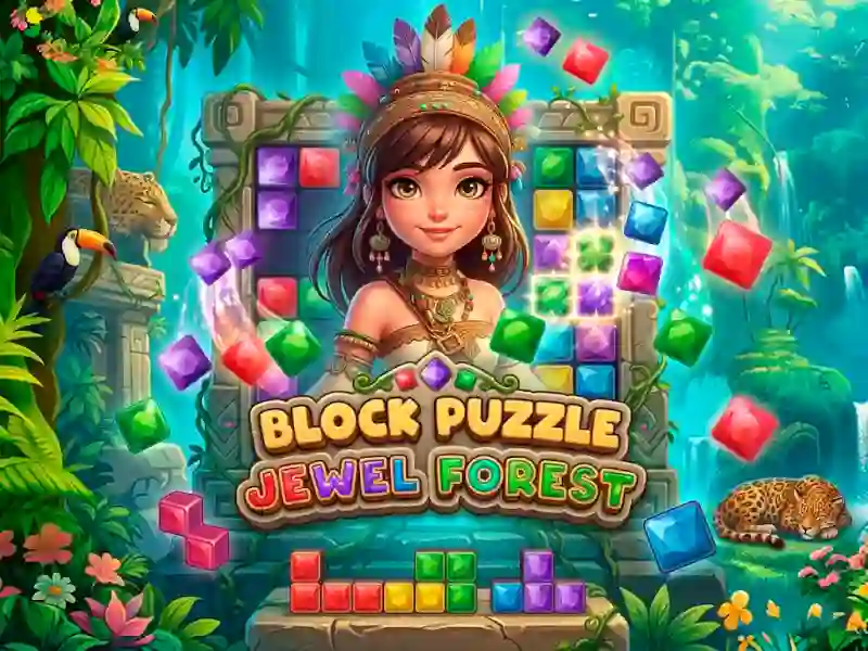 Xogo Block Puzzle Jewel Forest en liña