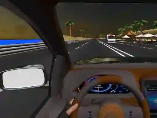 Xogo Fast Car Traffic en liña