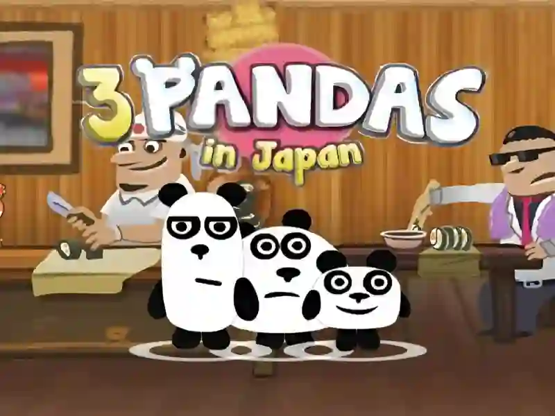 Xogo 3 Pandas In Japan HTML5 en liña