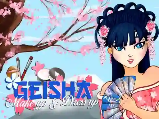 Xogo Geisha make up and dress up en liña