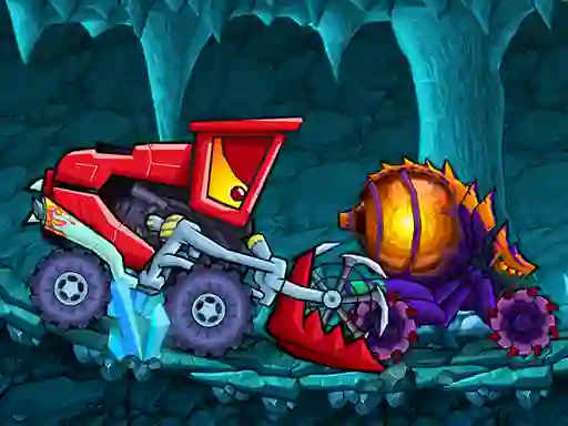 Xogo Car Eats Car Dungeon Adventure en liña