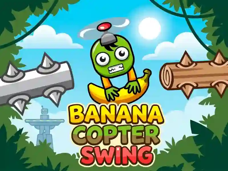 Xogo Banana Copter Swing en liña