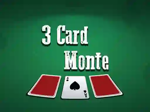 Xogo 3 Card Monte en liña