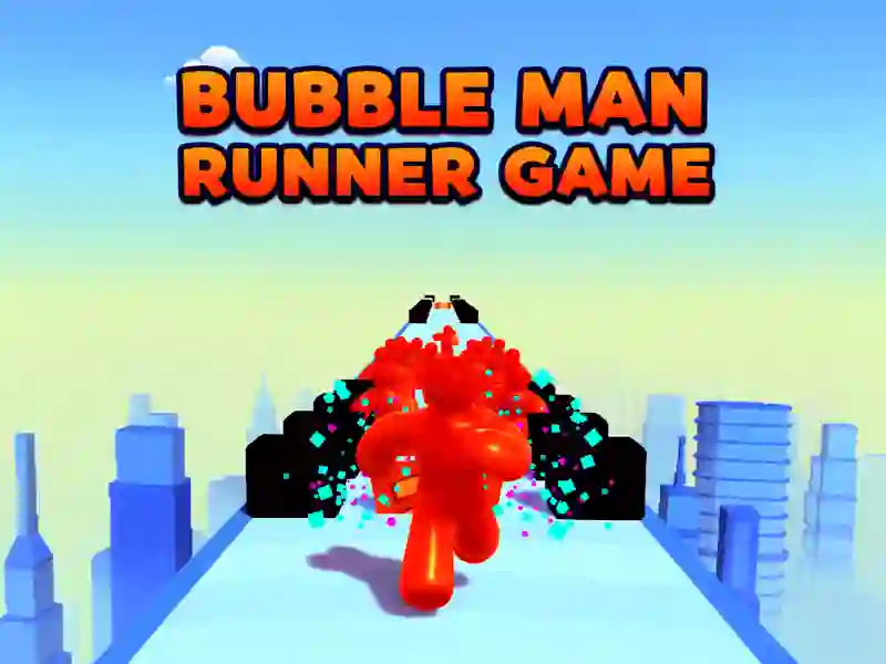 Xogo Bubble Man Runner Game en liña