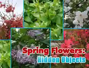 Xogo Spring Flowers: Hidden Objects en liña