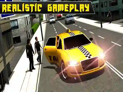 Xogo Crazy Taxi Car Simulation en liña