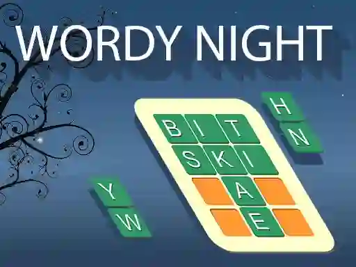 Xogo Wordy Night en liña