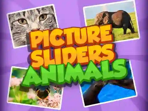 Xogo Picture Slider Animals en liña