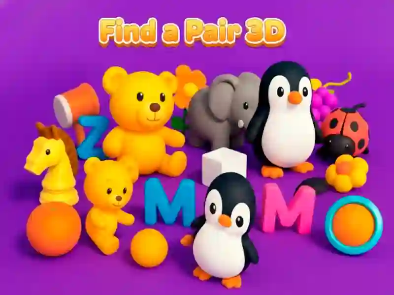 Xogo Find a Pair 3D en liña