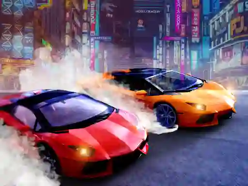 Xogo Two Lambo Rivals: Drift en liña