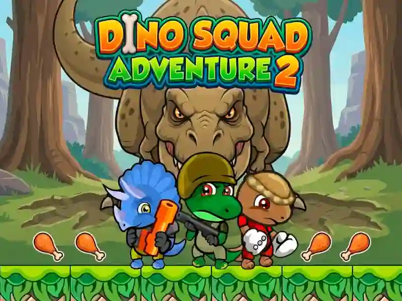 Xogo Dino Squad Adventure 2 en liña