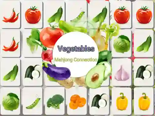 Xogo Vegetables Mahjong Connection en liña