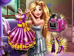 Xogo Find Rapunzel's Ball Outfit en liña