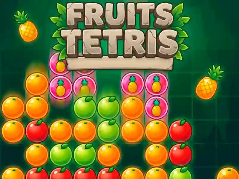 Xogo Fruits Tetris en liña