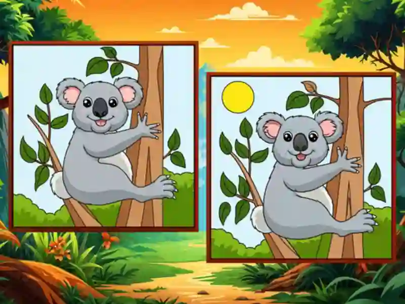 Xogo Animal: Find The Differences en liña