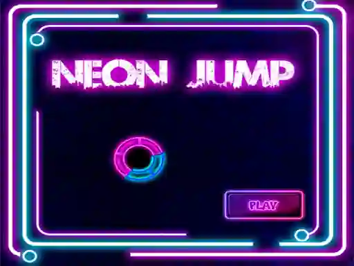 Xogo Neon Jump en liña