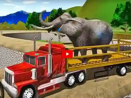 Xogo Animal Simulator Truck Transport 2020 en liña