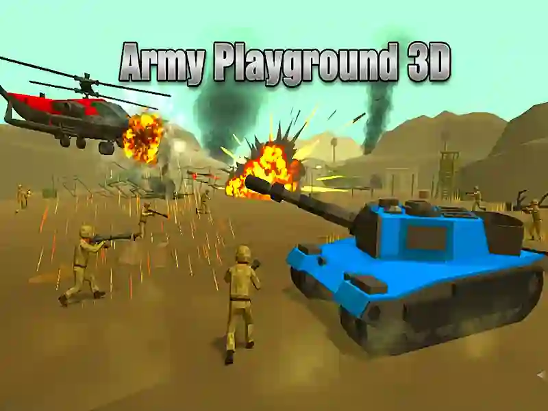 Xogo Army Playground 3D en liña