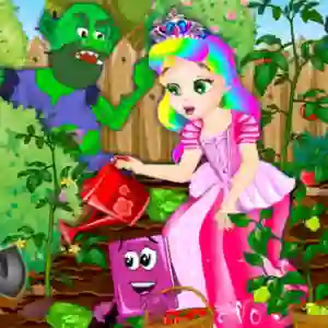 Xogo Princess juliet garden trouble en liña