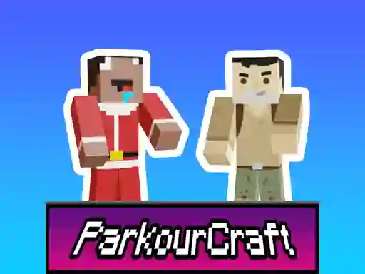 Xogo Parkour Craft Noob Steve en liña
