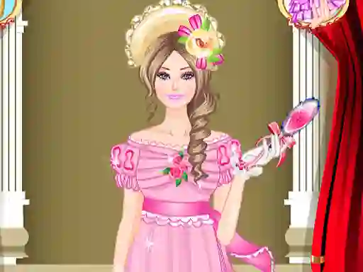 Xogo Barbie Vintage Dress up en liña