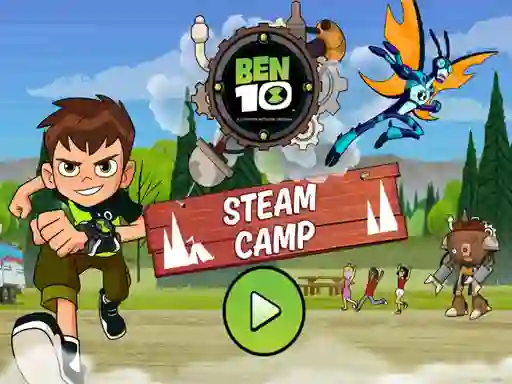 Xogo Ben 10 Steam Camp en liña
