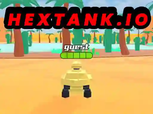 Xogo HexTank.io en liña