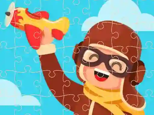 Xogo Airplane Puzzles en liña