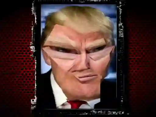 Xogo Trump Funny face en liña