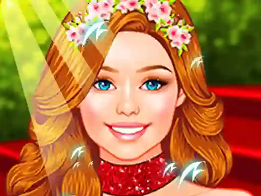 Xogo Super Stars Dress-up For-Girls en liña