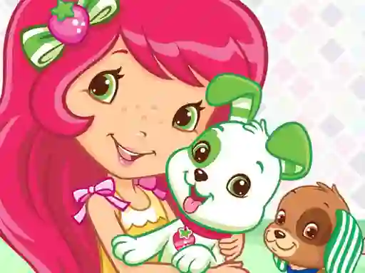 Xogo Strawberry Shortcake Puppy Care en liña