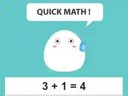 Xogo Quick Math en liña