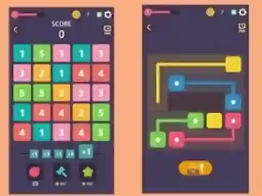 Xogo 3 in 1 Puzzle en liña