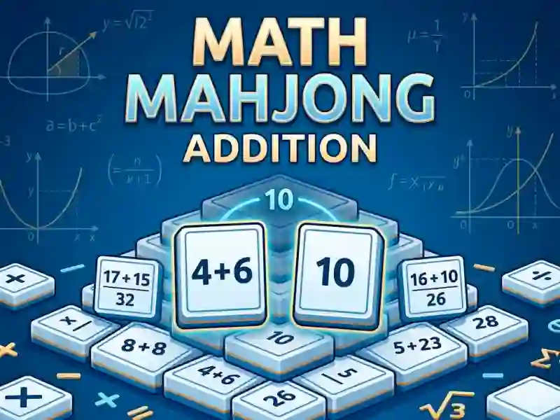Xogo Math Mahjong Addition en liña