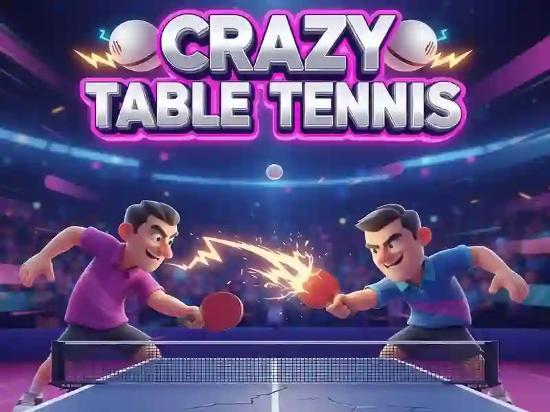 Xogo Crazy Table Tennis en liña